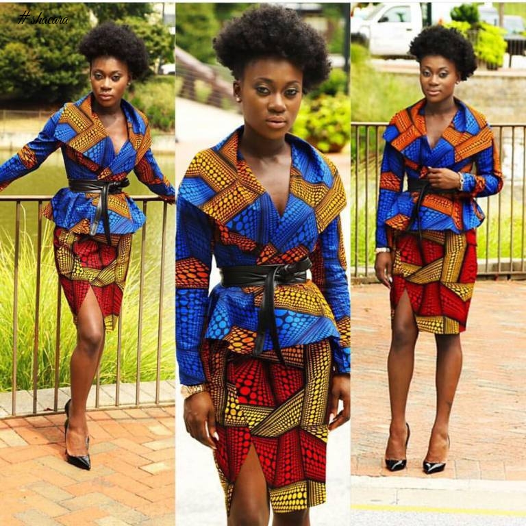 CORPORATE YET FASHIONABLE ANKARA STYLES YOU CAN SLAY TO WORK THIS WEEK