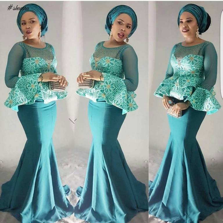 TRENDY AND GORGEOUS ASOEBI STYLES FOR THE STYLISH FASHIONISTA