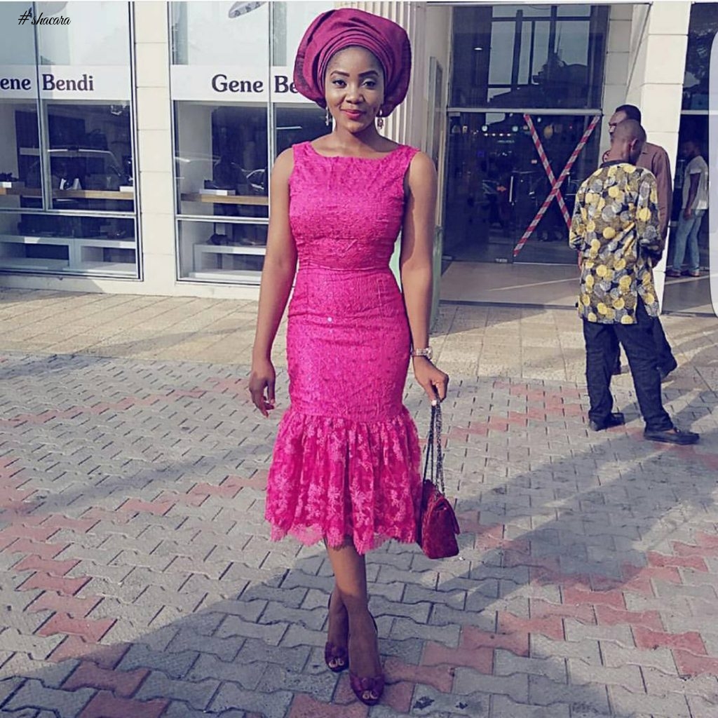 SHORT ASO EBI STYLES FOR WEDDING GUEST