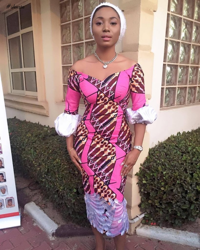 SHORT ASO EBI STYLES FOR WEDDING GUEST