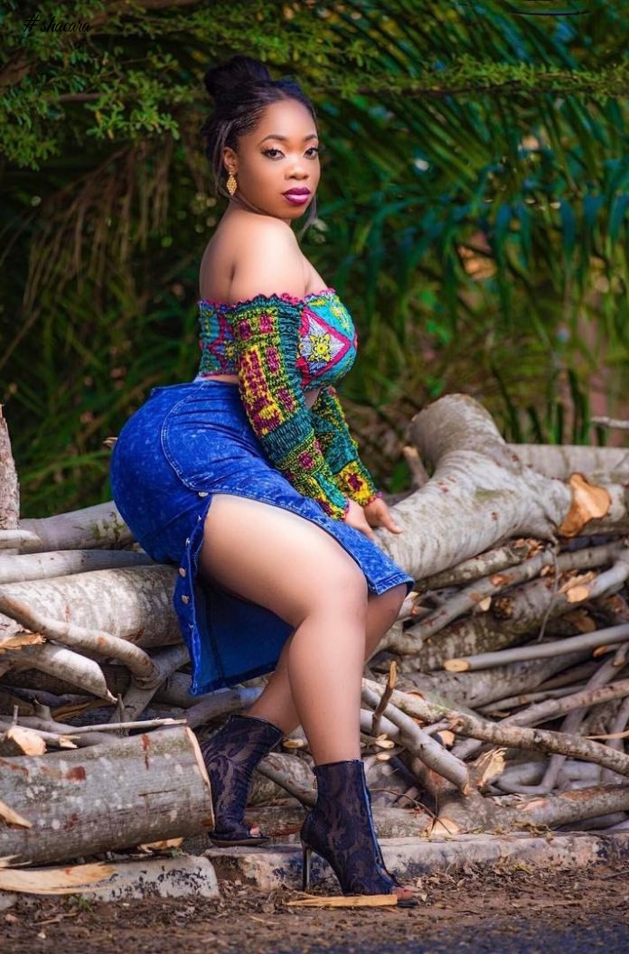 11 Times The Bootylicious Moesha Boduong Served Us Beautiful African Print