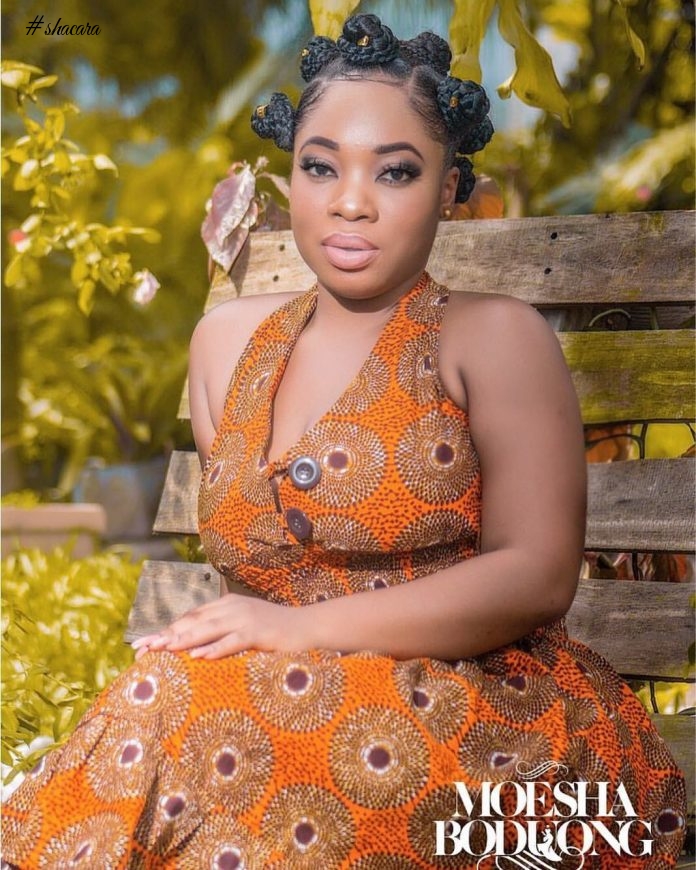 11 Times The Bootylicious Moesha Boduong Served Us Beautiful African Print