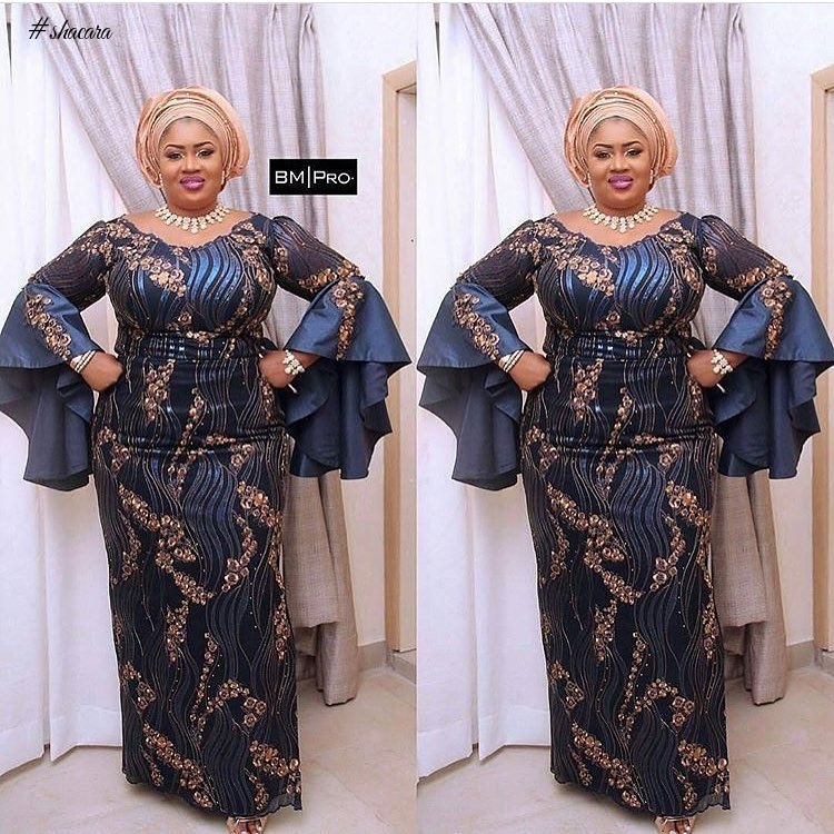 ASO EBI STYLES FOR PLUS SIZE LADIES THIS SEASON