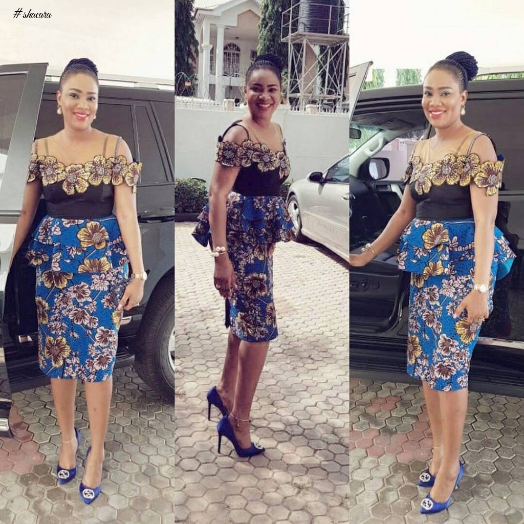 GET A DASH OF DAZZLE WITH THESE ANKARA STYLES