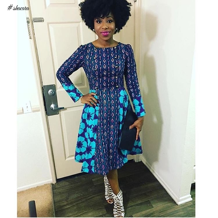 STUNNING CELEBRITY ANKARA STYLE COMBOS