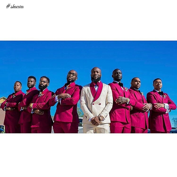 Grooms and Groomsmen Attire: Wedding Suits