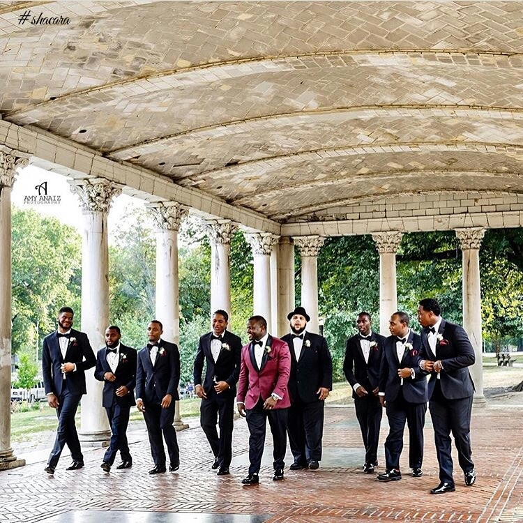 Grooms and Groomsmen Attire: Wedding Suits