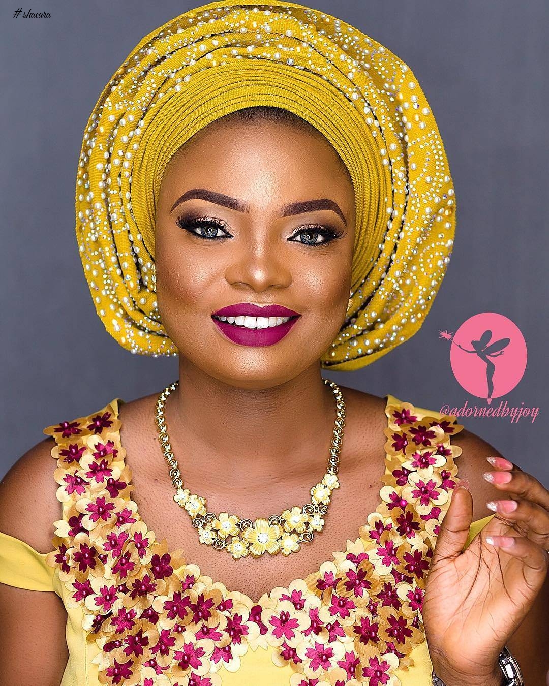 TRADITIONAL WEDDING GELE AND MAKE-UP INSPIRATION