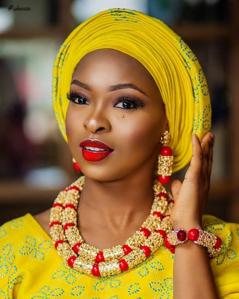 TRADITIONAL WEDDING GELE AND MAKE-UP INSPIRATION