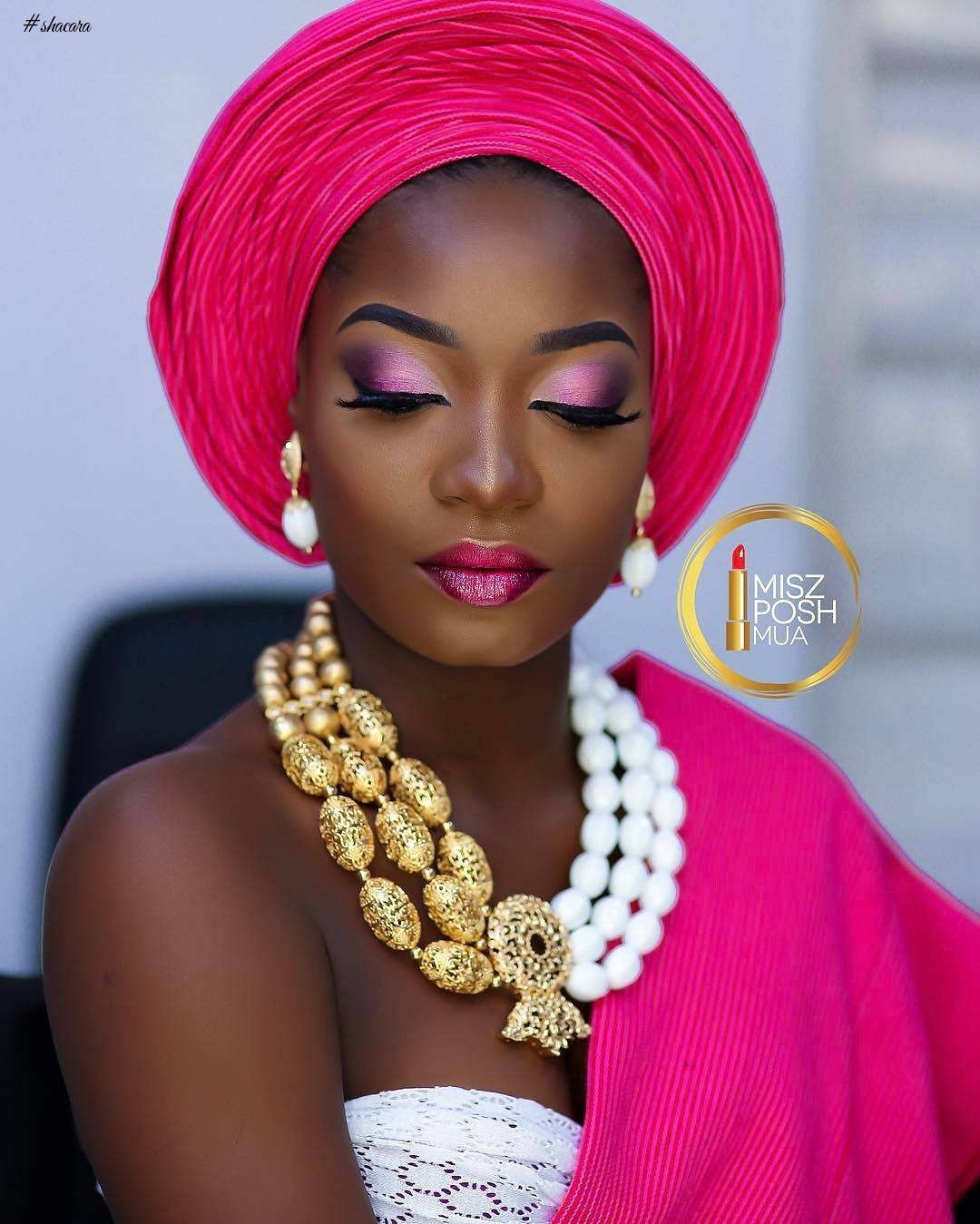 TRADITIONAL WEDDING GELE AND MAKE-UP INSPIRATION