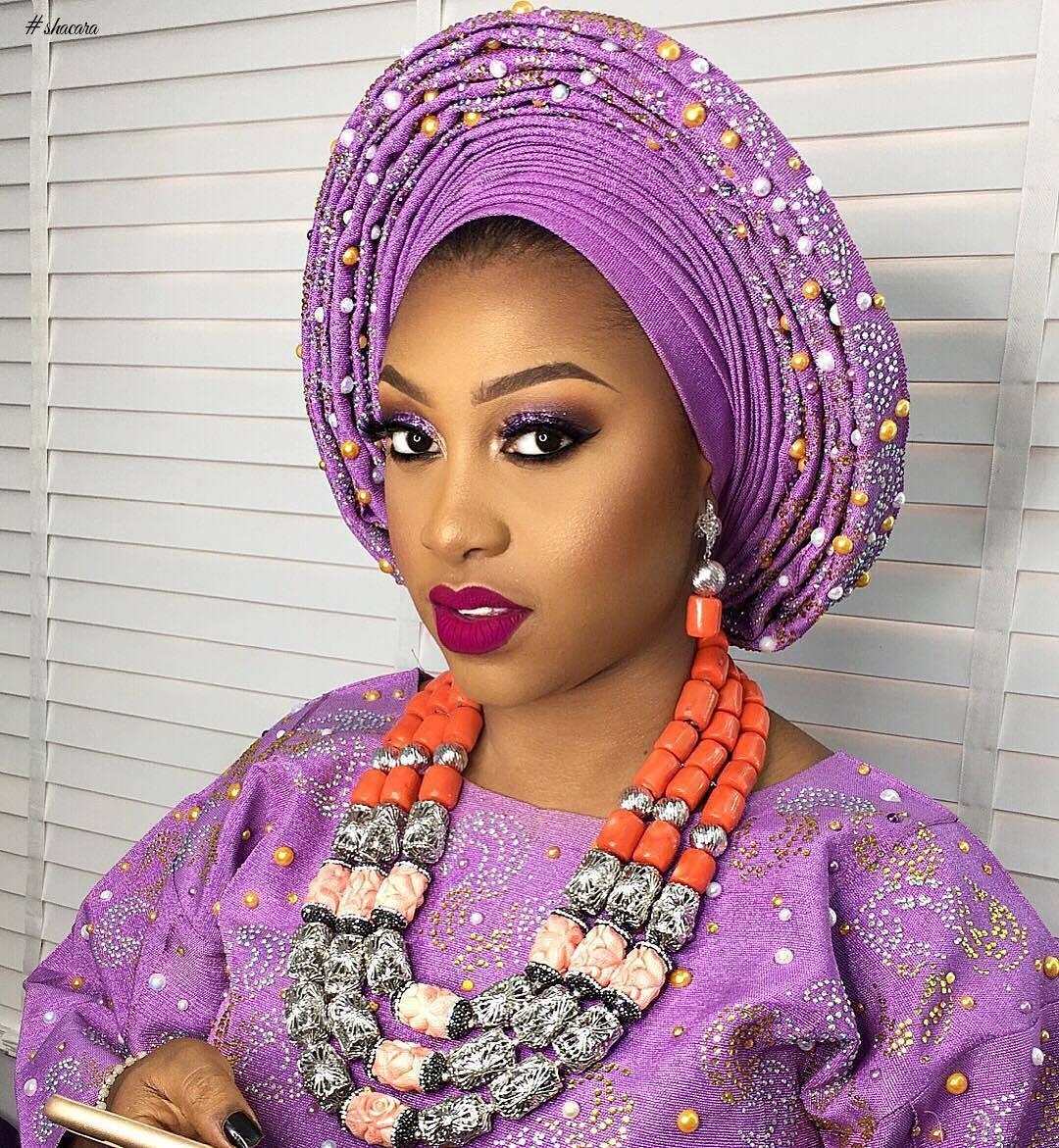 TRADITIONAL WEDDING GELE AND MAKE-UP INSPIRATION