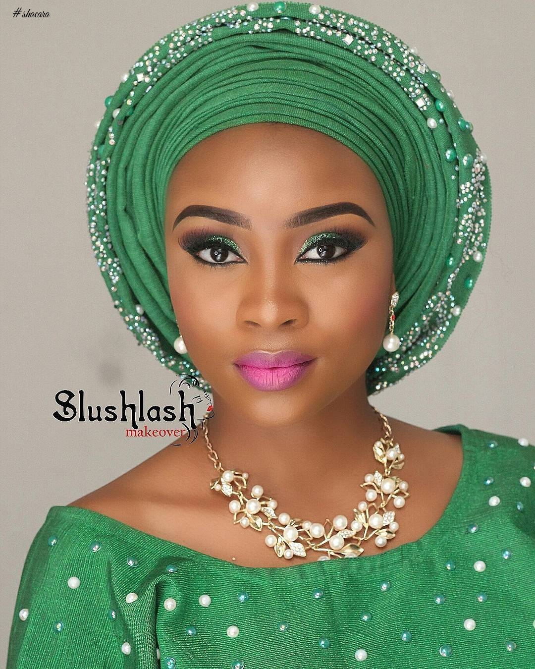 TRADITIONAL WEDDING GELE AND MAKE-UP INSPIRATION