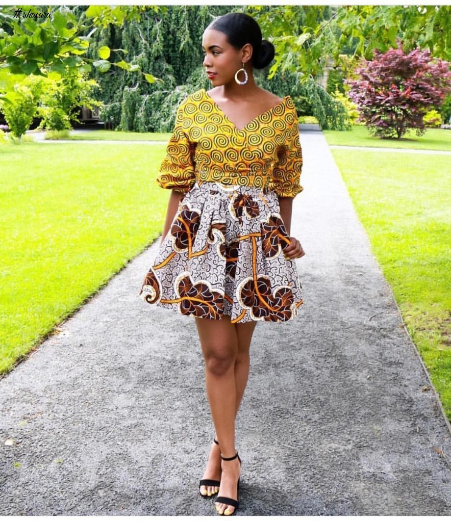 ANKARA STYLES THAT MAKE YOUR LEGS LOOK LONGER