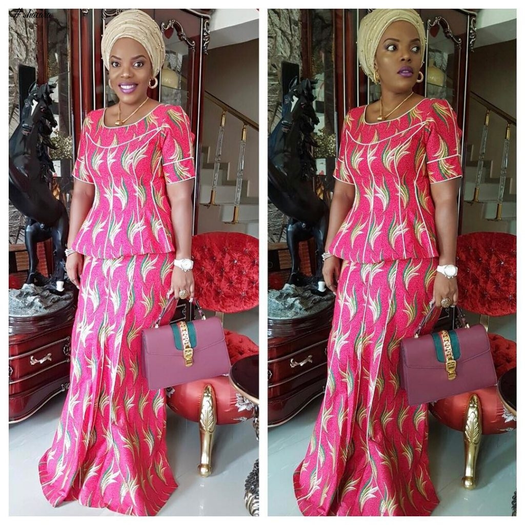 GET YOUR ANKARA GROOVE WITH NOLLYWOOD ACTRESS EMPRESS NJAMAH’S ANKARA STYLE