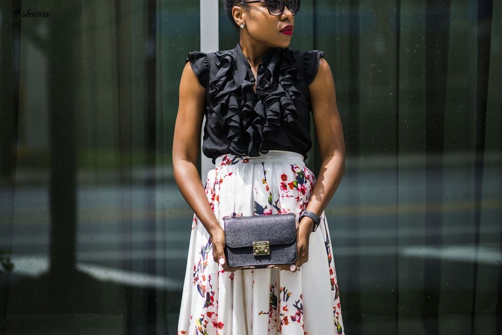 LOOK OF THE DAY: TITI’S PASSION-FLORAL FOR JUNE