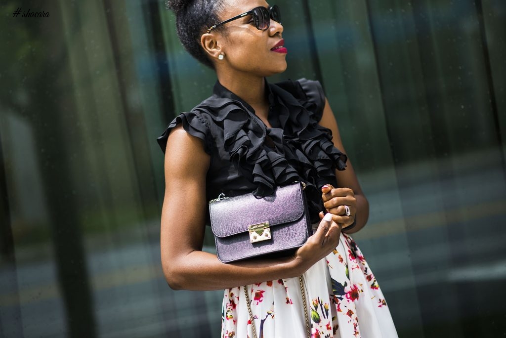 LOOK OF THE DAY: TITI’S PASSION-FLORAL FOR JUNE