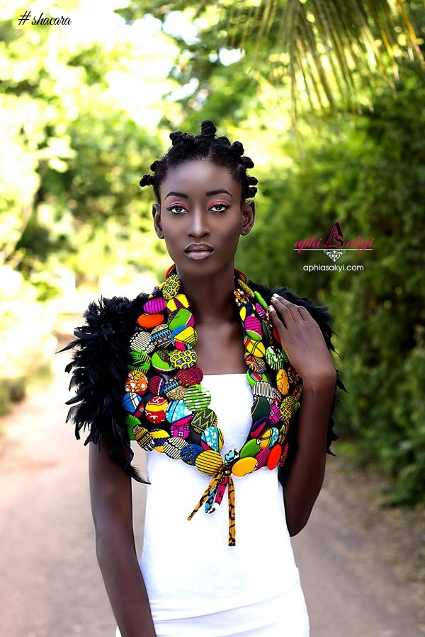 Amazing Necklace Collection Inspired By Ghanaian Queens Feat. Top Model Kukua