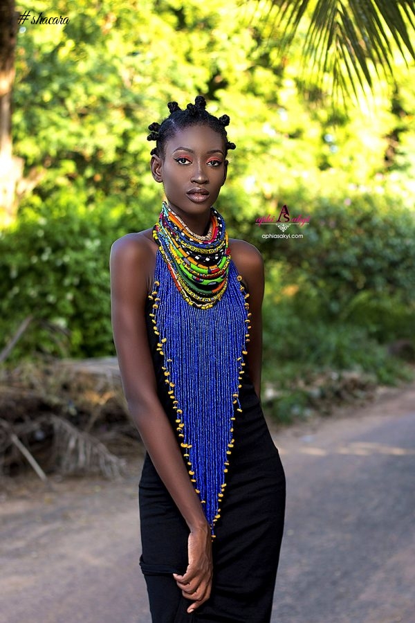 Amazing Necklace Collection Inspired By Ghanaian Queens Feat. Top Model Kukua