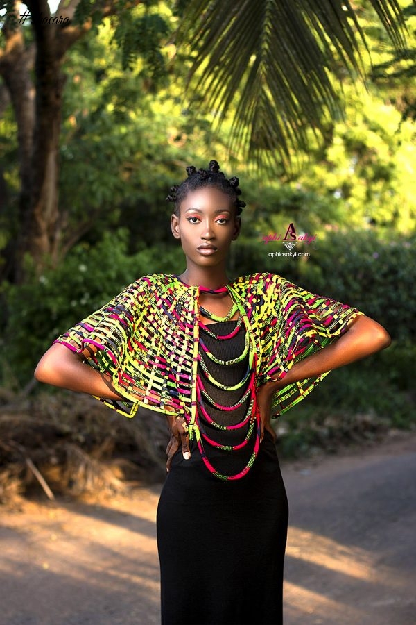 Amazing Necklace Collection Inspired By Ghanaian Queens Feat. Top Model Kukua