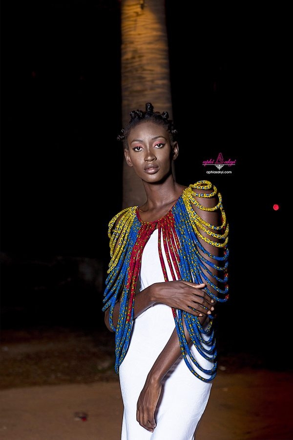 Amazing Necklace Collection Inspired By Ghanaian Queens Feat. Top Model Kukua