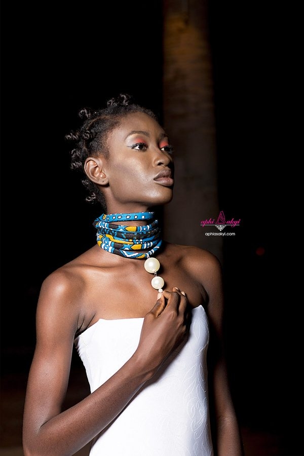 Amazing Necklace Collection Inspired By Ghanaian Queens Feat. Top Model Kukua