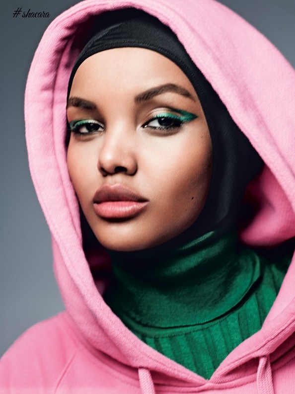 Defying Beauty Standards! Halima Aden Shows Young Muslim Girls How to Model| Allure Magazine Cover