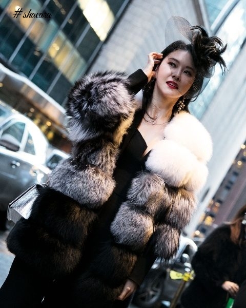 All Fur Streetstyles From Fashion Week Fall 2017