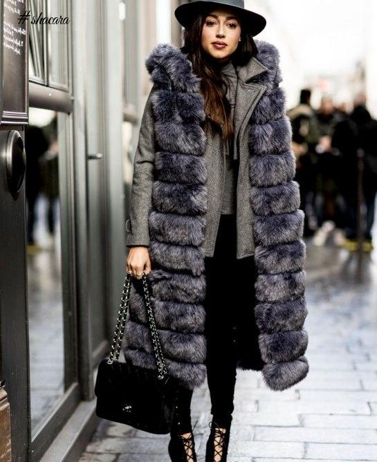 All Fur Streetstyles From Fashion Week Fall 2017