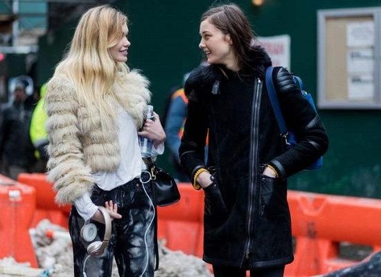 All Fur Streetstyles From Fashion Week Fall 2017