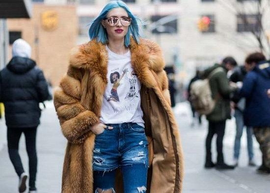 All Fur Streetstyles From Fashion Week Fall 2017