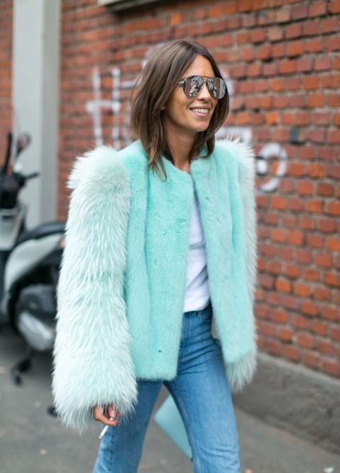 All Fur Streetstyles From Fashion Week Fall 2017