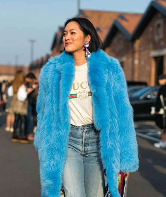 All Fur Streetstyles From Fashion Week Fall 2017