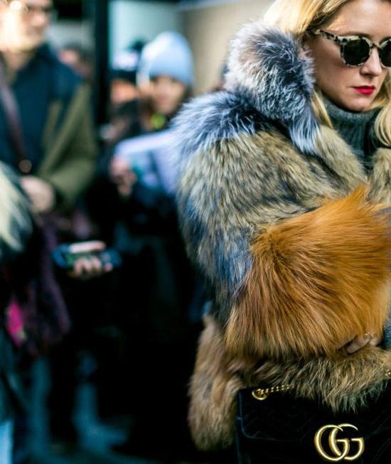 All Fur Streetstyles From Fashion Week Fall 2017