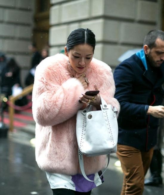 All Fur Streetstyles From Fashion Week Fall 2017