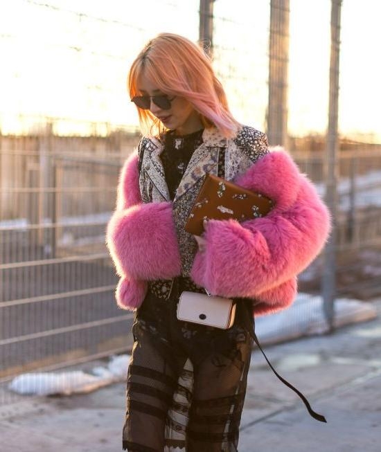 All Fur Streetstyles From Fashion Week Fall 2017