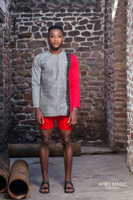 Nicoline Presents The Look Book For The AfroMagic Menswear Collection