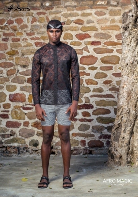 Nicoline Presents The Look Book For The AfroMagic Menswear Collection