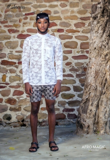 Nicoline Presents The Look Book For The AfroMagic Menswear Collection