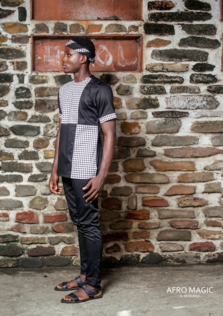 Nicoline Presents The Look Book For The AfroMagic Menswear Collection