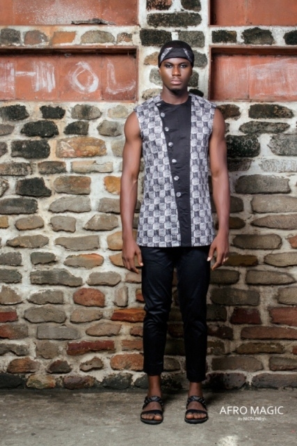 Nicoline Presents The Look Book For The AfroMagic Menswear Collection