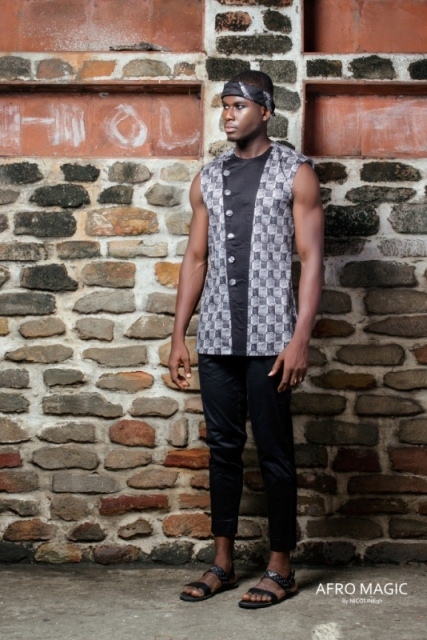 Nicoline Presents The Look Book For The AfroMagic Menswear Collection