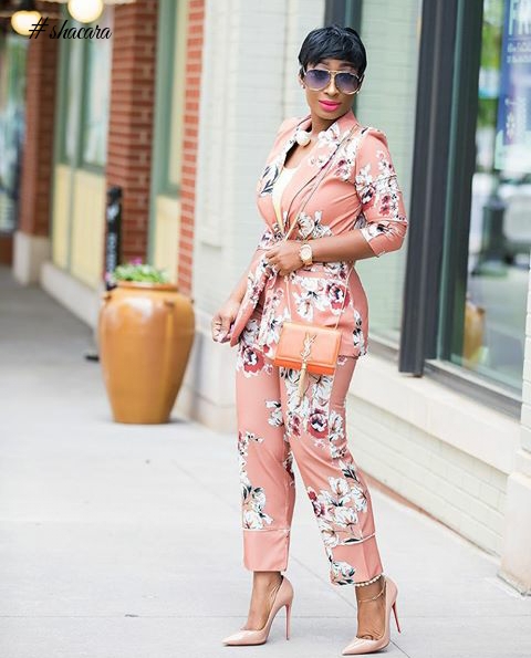 See How Bonang, Empress Jamila, Pat Smith And Others Are Rocking The Zara Pyjamas Trend