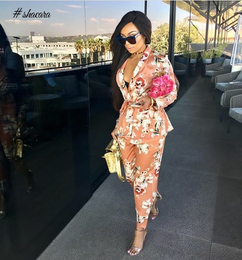 See How Bonang, Empress Jamila, Pat Smith And Others Are Rocking The Zara Pyjamas Trend