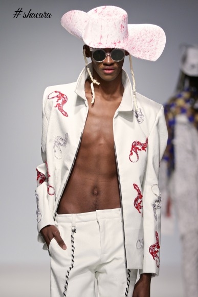 Tokyo James Showcases Edgy SS18 Collection At South African Menswear Week