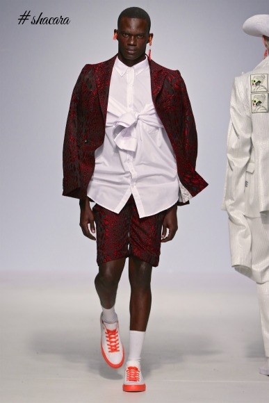 Tokyo James Showcases Edgy SS18 Collection At South African Menswear Week