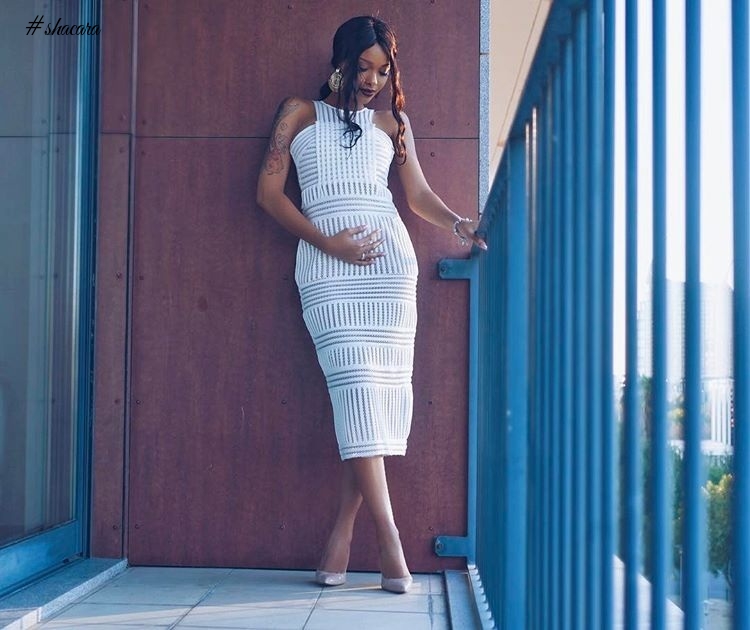 Guinea Bissau Style Blogger Olaj Arel Grants Us With 9 Month Of Amazing Pregnancy Images