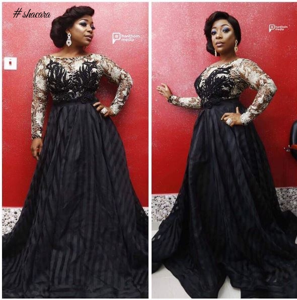 First Photos! Stephanie Linus, Bimbo Akintola, Somkele Idhalama At The #AMAA2017