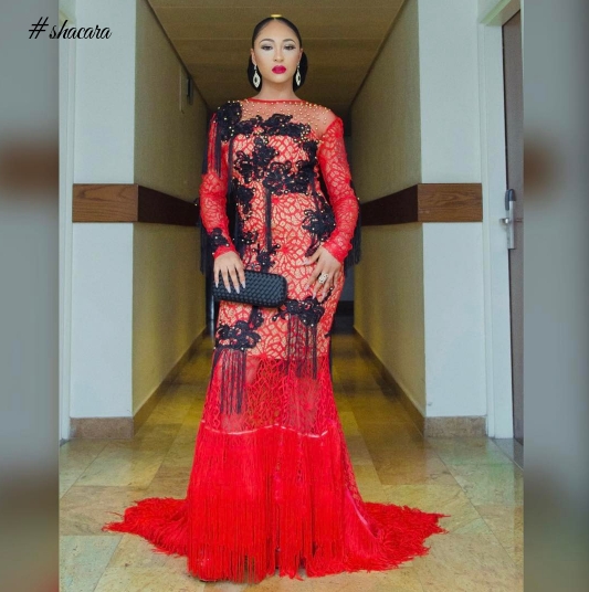 First Photos! Stephanie Linus, Bimbo Akintola, Somkele Idhalama At The #AMAA2017