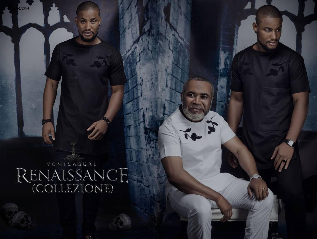 Renaissance Collezione! Zack Orji, Alex Ekubo, Ebube Nwagbo & IK Ogbonna for Yomi Casual’s Collection