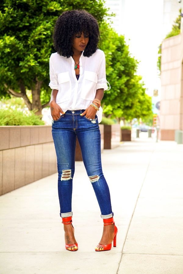 STYLISH WAYS TO WEAR YOUR PLAIN WHITE T-SHIRT